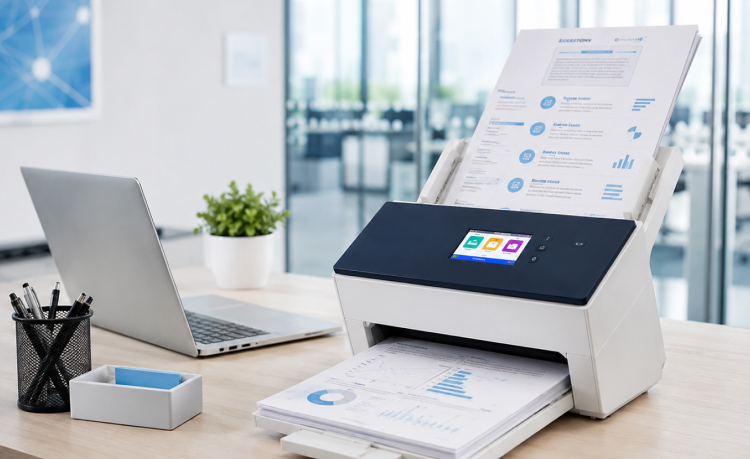 How the ScanJet Enterprise Flow 9000 Scanner Supports High-Volume Document Workflows