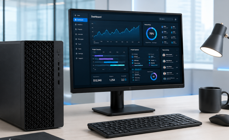 How the ProDesk 4 Tower G1i Desktop AI PC Supports Modern Workplace Productivity